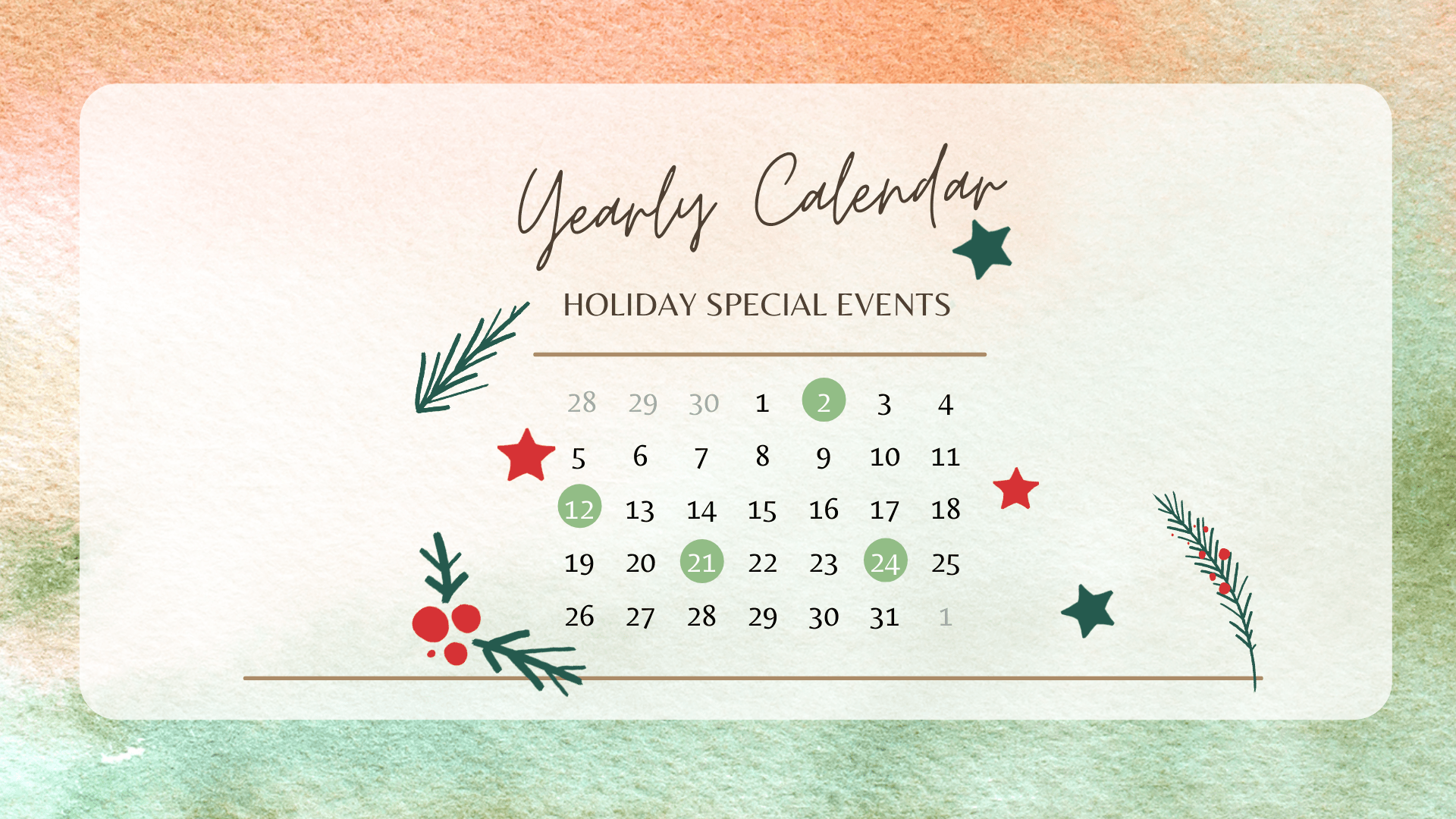 Holiday Closings - Cherokee County Commission